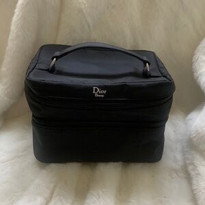 Dior - Brand New 2 compartment makeup with makeup brush holder section